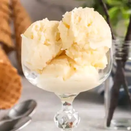 vanilla ice cream