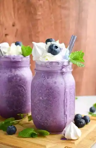 Blueberry Milkshake