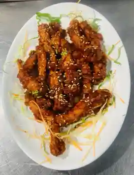 Spicy Crispy Sesame Chicken